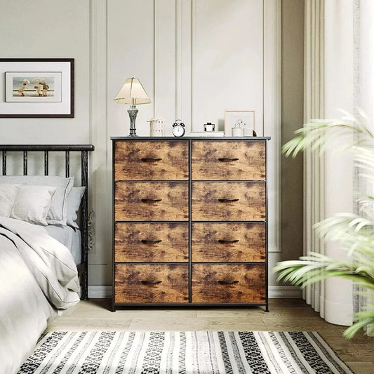 8 Drawer Dresser Furniture Storage Cabinet - SereneCozyHome